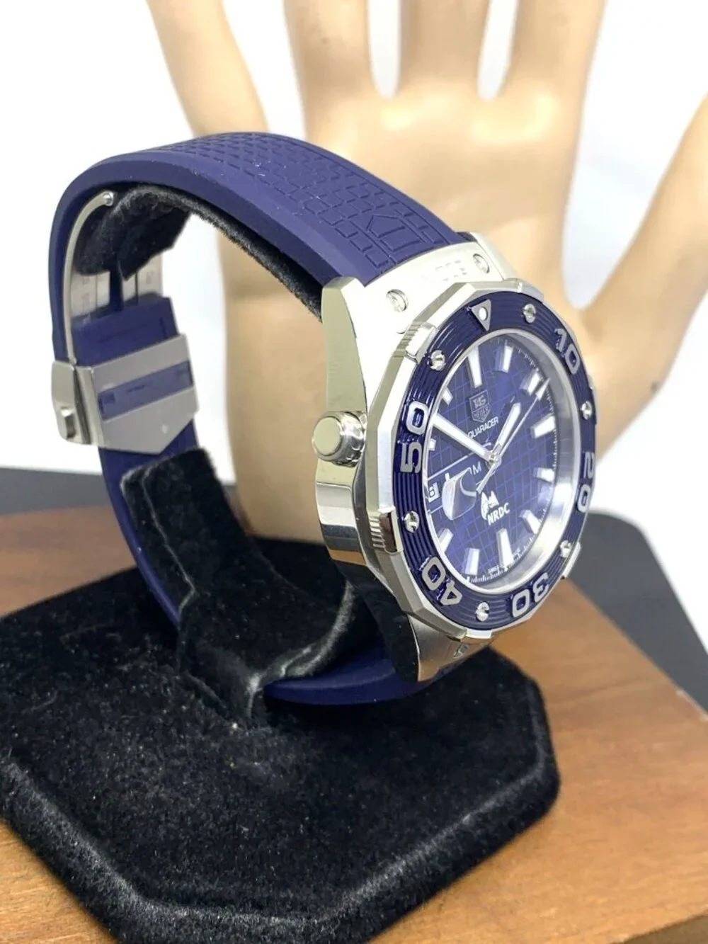 Tag Heuer Aquaracer Leonardo DiCaprio NRDC Limited Edition Swiss Automatic Blue